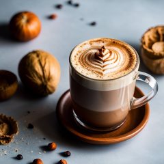 Hazelnut latte