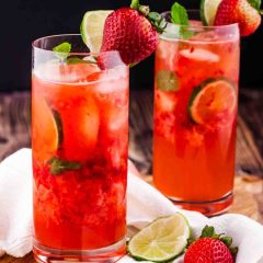 Strawberry mojito