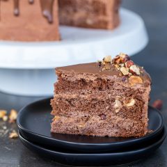 cholocate hazelnut cake